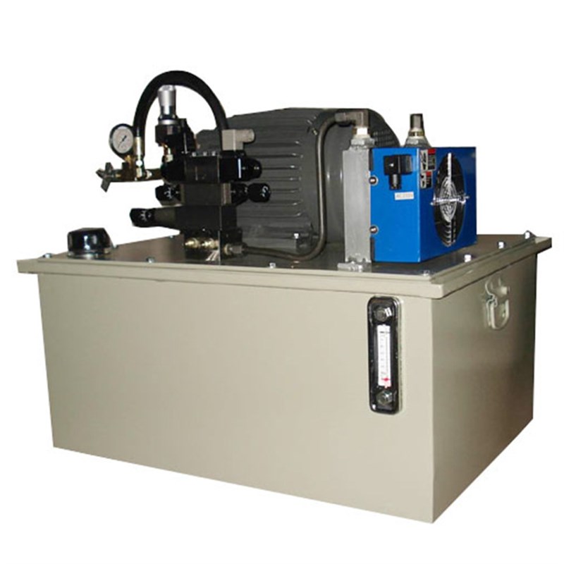 小型电控箱液压站纯铜线电机注塑机抽芯 成套伺服液压控制系统