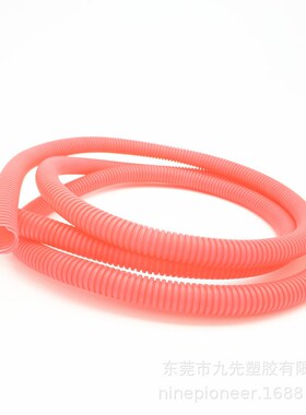 配制彩色红色黄色橙色绿色聚丙烯PP波纹管PE波纹管尼龙PA波纹管