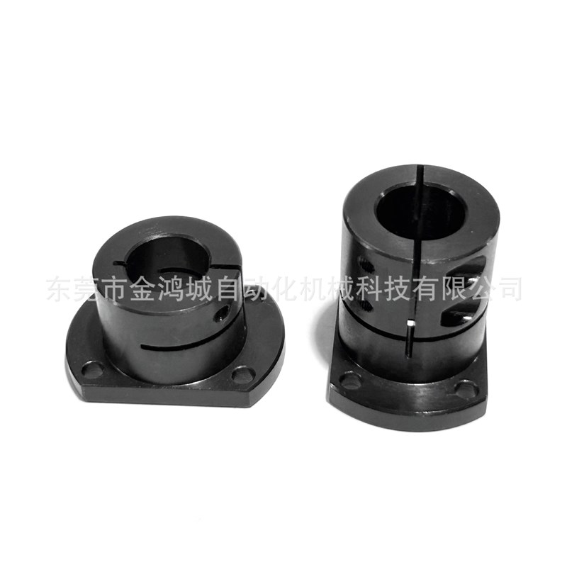 切边法兰开口导向轴支座光轴固定座STHWCB STHWCBL12/16/20/25/30