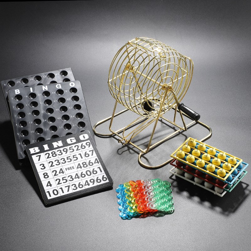 宾果摇奖机BINGO游戏酒具酒吧 休闲桌面游戏摇奖器抽奖摇号机