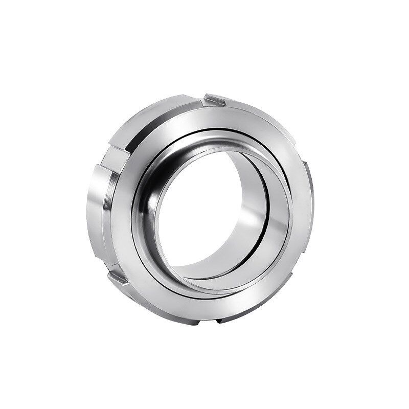 304不锈钢卫生级T型活接头 卫生级SMS焊接活接头 316不锈钢活接头