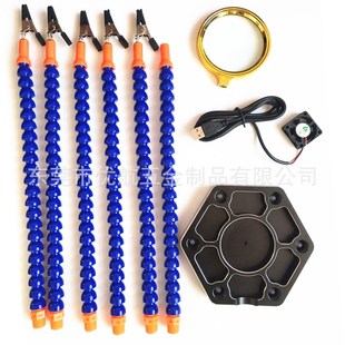 穿越机FPV 飞控 6爪工作台 航模配件XT60 六爪多功能铝合金焊台