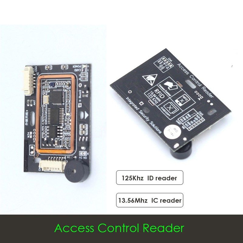 门禁读卡模块WG26 34门禁读卡器 ID IC双频RFID读卡TTL 串口通讯