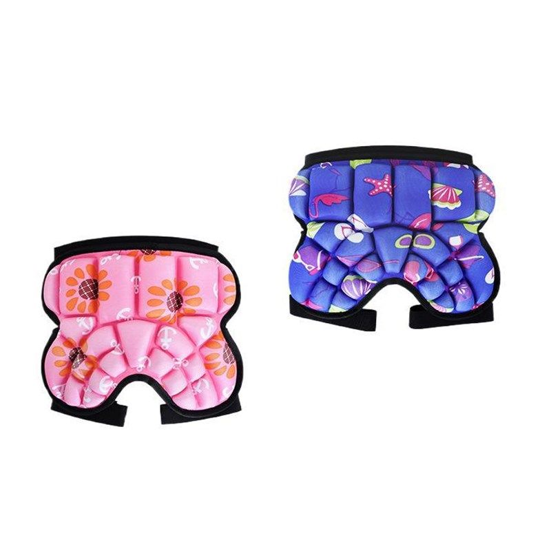 轮滑护臀垫儿童护具滑雪溜冰滑板护屁股专业装备全套防摔裤屁股垫