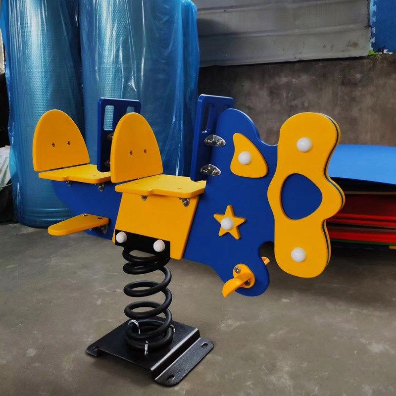 户外PE板新款弹簧摇马景区幼儿园小区塑料儿童动物双人多人摇摇乐,玩具/童车/益智/积木/模型,其他游乐设施,淘宝优惠券,粉丝福利购,淘宝优惠卷