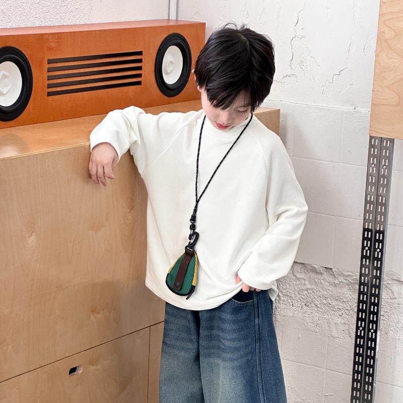 男童加绒打底衫2026冬季童装中大童韩版新品儿童加厚长袖T恤冬装,童装/婴儿装/亲子装,卫衣/绒衫,淘宝优惠券,粉丝福利购,淘宝优惠卷