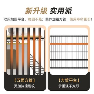 猫笼子家用室内猫别墅超大自由空间猫厕所一体窝猫咪屋舍加粗加固