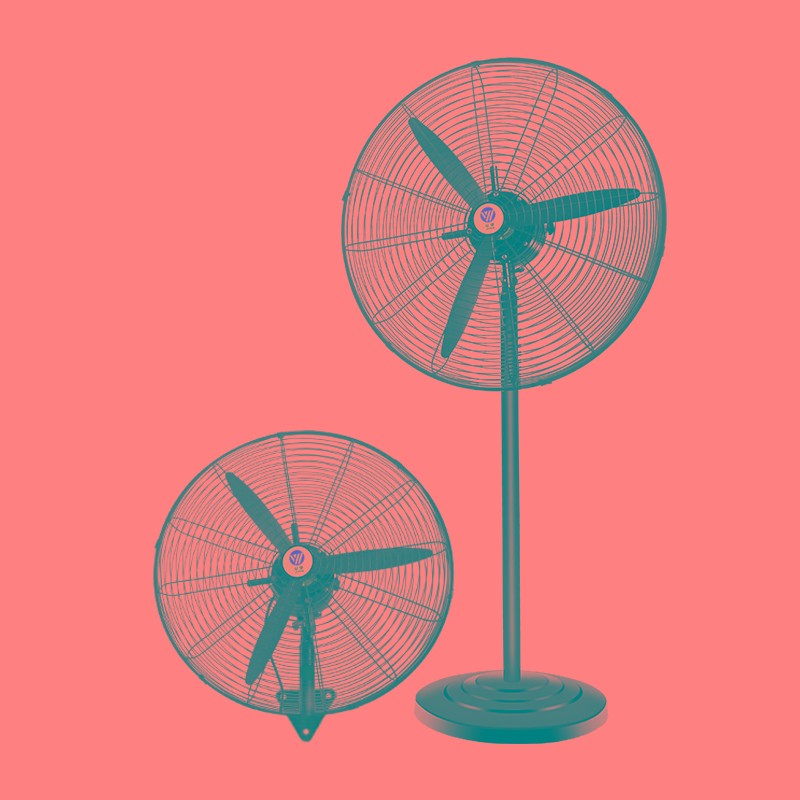 380V工业电风扇大功率三相工厂车间挂壁扇落地扇大风量强力牛角扇