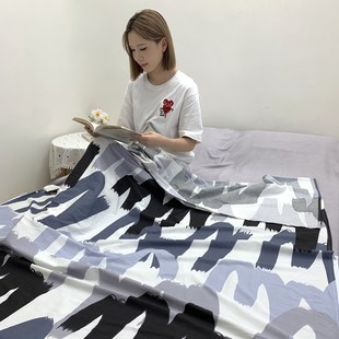 纯棉酒店隔脏睡袋二代三代可拆分旅游被罩床单枕套单人双人出差