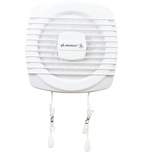 金羚排气扇6寸窗式换气扇卫生间圆孔排风扇双拉绳浴室密封静音扇