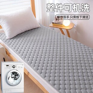 学生宿舍住校专用床垫薄防滑褥子90190铺床单人租房垫被折叠软垫