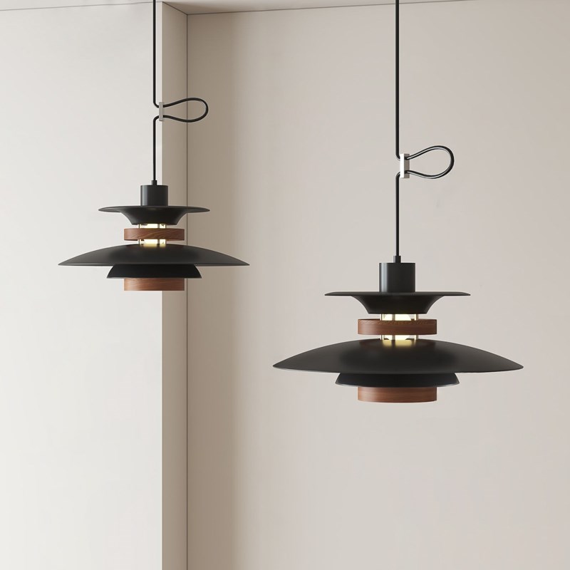 中古ph5智能餐厅吊灯丹麦法式飞碟灯已接入米家APP吧台日式餐桌灯