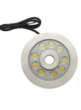 厂家直销Led水底灯广场户外景观射灯低压24V七彩RGB泳池喷泉灯涌