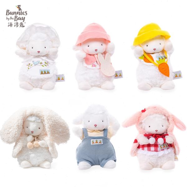 bunnies海湾兔小羊公仔替换衣服毛绒玩具女生日礼物玩偶-披风系列