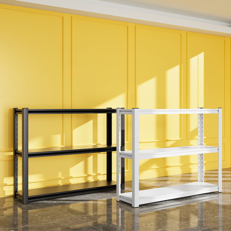 家用置物架钢制货架落p地多层收纳架阳台客厅储物架加厚超市展示