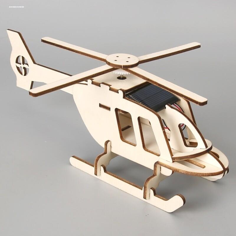 科学实验套装diy直升机科技小制