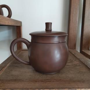 云南建水紫陶茶杯家用办公携带养生泡水杯纯手工陶杯非紫砂陶瓷杯