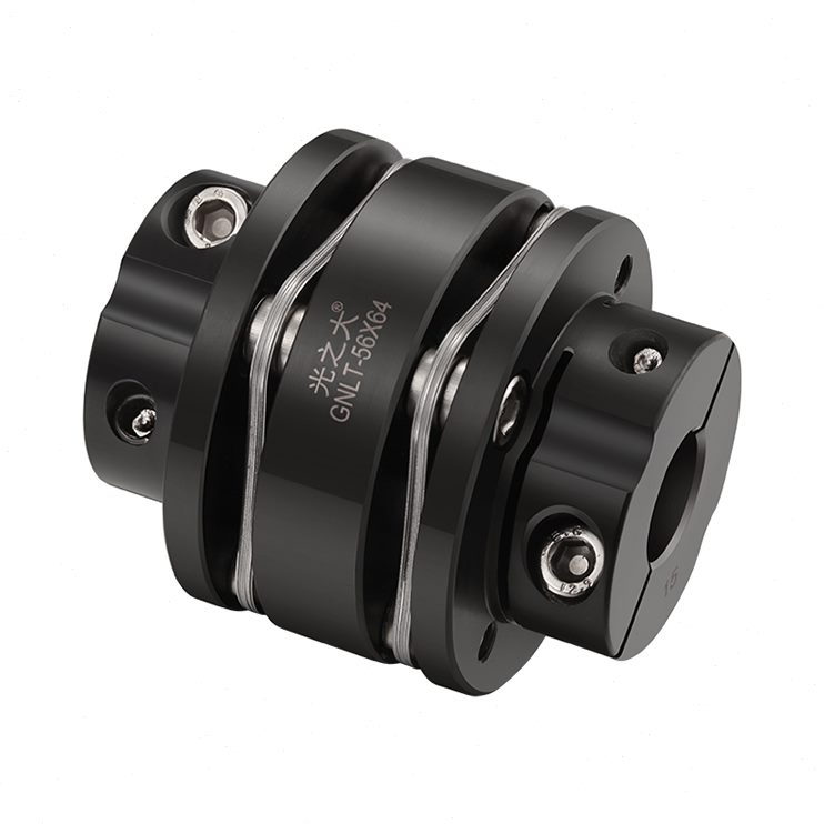 光之大GNLT45钢台阶式法兰膜片联轴器刚性大扭矩法兰连轴器