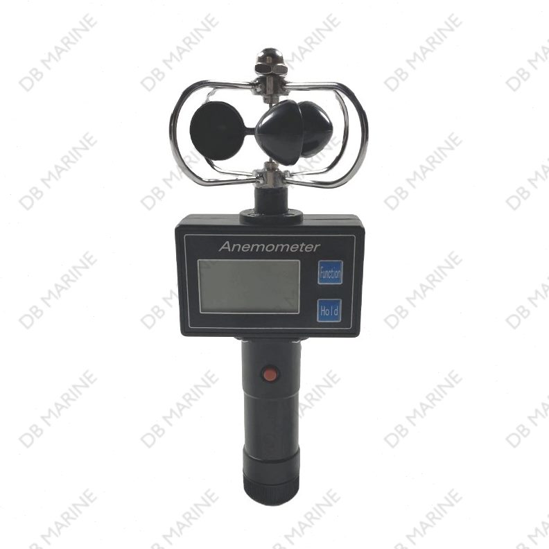 IMPA370271手持式风向仪器数显风速仪 风杯式风速表  船用轻风表