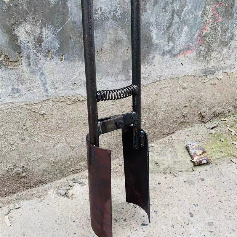 人工挖坑神器对锨夹板掀铁锹打洞掏土挖电线杆挖坑洛阳铲施工农用,农机/农具/农膜,铲子,淘宝优惠券,粉丝福利购,淘宝优惠卷