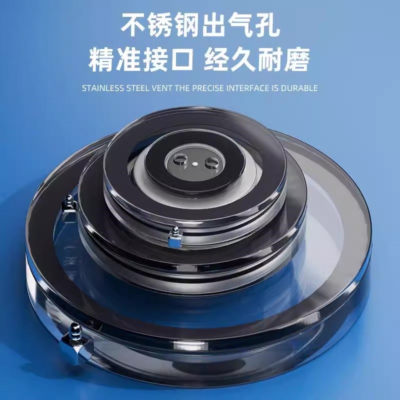 鱼缸纳米气盘石静音空气氧气盘细化器爆氧增氧泵沙盘气泡石