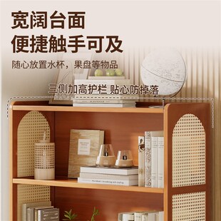 书架置物架落地简易家用多层客厅柜子收纳柜窄缝小书柜靠墙边收纳