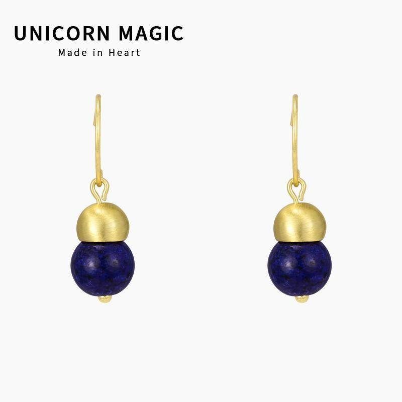 青金石复古金耳环轻奢高级感海蓝色吊坠秋冬复古蓝色耳饰设计感潮,饰品/流行首饰/时尚饰品新,耳环,淘宝优惠券,粉丝福利购,淘宝优惠卷