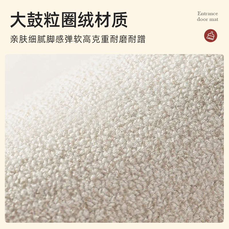 新年入户门口地垫入户门垫耐脏免洗玄关地毯防滑蹭土家用进门脚垫