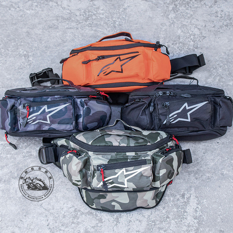 a星kanga2摩托车骑行腰包摩旅休闲储物机车装备收纳包多分隔袋包