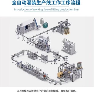 全自动灌装机流水线直线式四68头活塞式转子蠕动泵罐装设备生产线