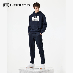 LUKER CMSS情侣款高街潮牌百搭休闲棉裤