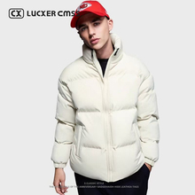 LUKER CMSS高街潮牌休闲百搭男女同款宽松运动休闲棉服保暖秋冬