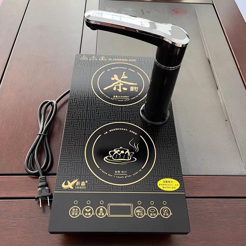 智能平面板电磁茶炉自动加水家用功夫茶具茶盘嵌入式烧水壶煮茶器