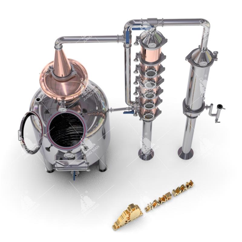 厂家直供酿酒设备威士忌伏特加白兰地金酒蒸馏设备，尺寸定制