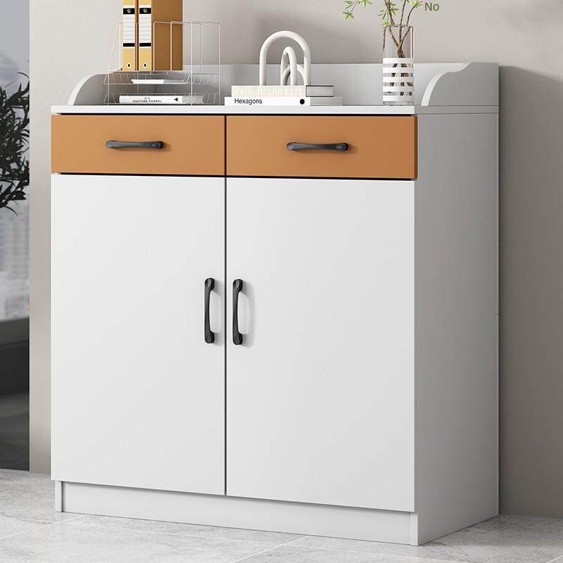 苏上佳现代简约储物柜客厅组装茶水柜门厅柜北欧餐厅餐边柜厨房柜