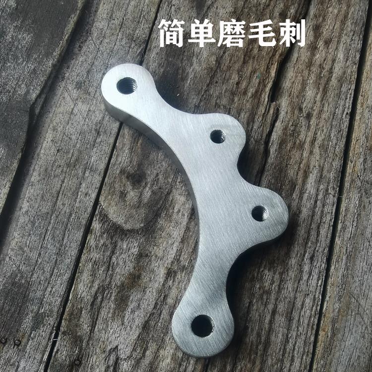 自制304不锈钢挡泥板支架适用于HH豪豪4四代神盾平叉hh挡泥板支架