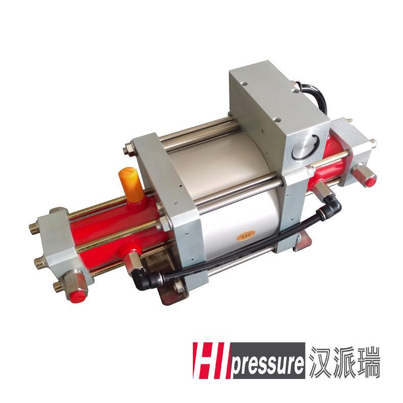 HGD40氮气增压泵压缩空气驱动压力高可适用于空气氧气氮气氦气