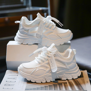 KEEN DA科恩达女童运动鞋透气2026春秋儿童网鞋小白鞋学生跑步鞋