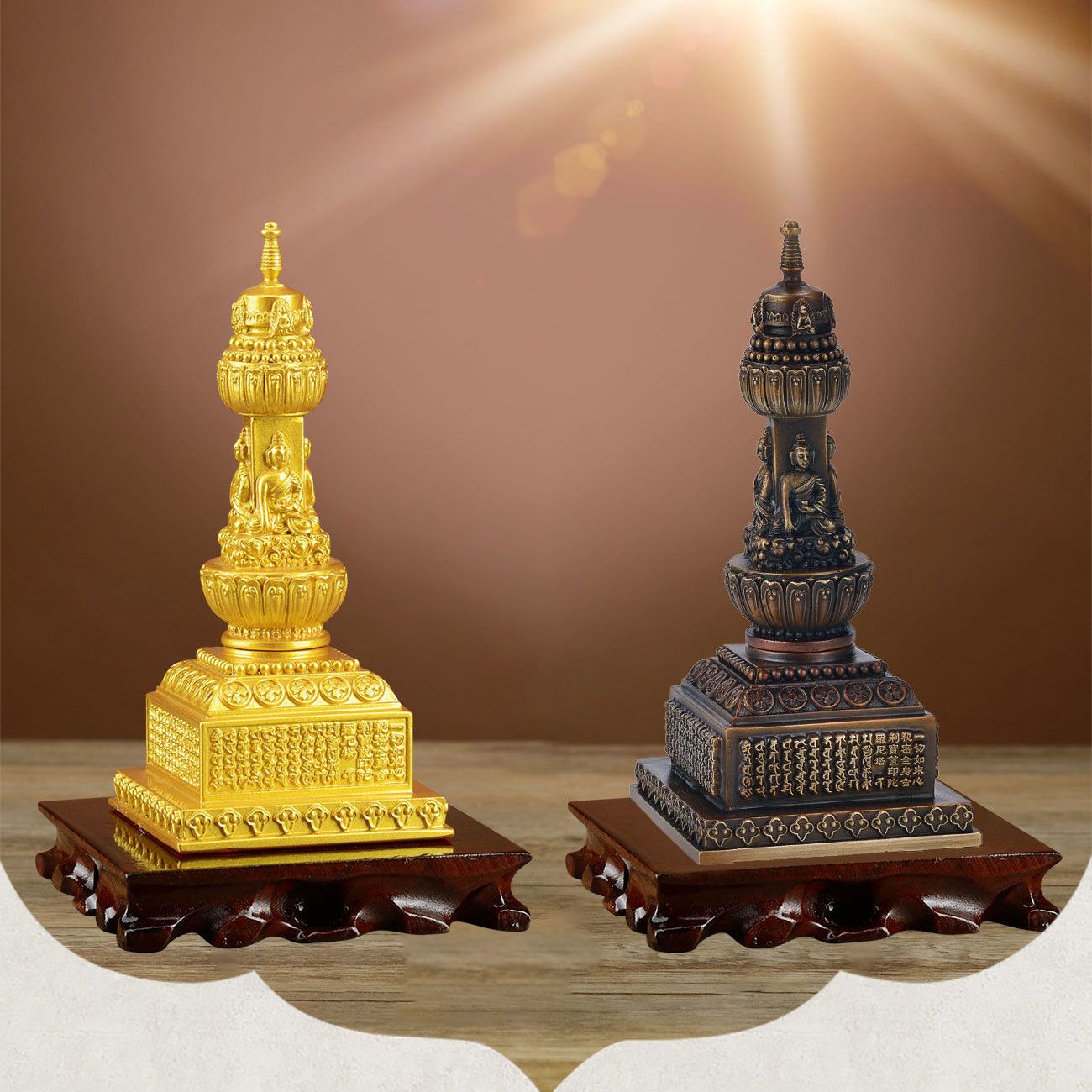 仿古铜器一切如来心宝箧