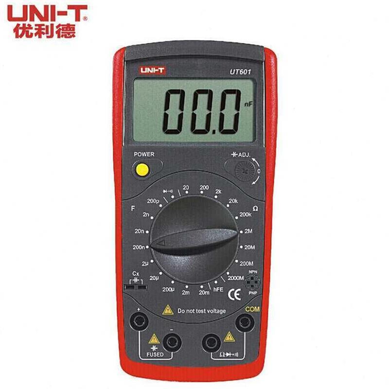 优利德(UNITUTn601数字电感电容表电镀电容表电阻表手持万用表
