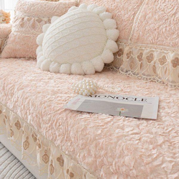 玫瑰绒沙发垫冬季短毛绒沙发套罩全包加厚防滑靠背扶手巾坐垫盖布,居家布艺,沙发垫,淘宝优惠券,粉丝福利购,淘宝优惠卷