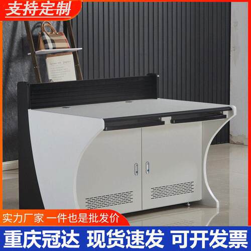 监控台指挥中心操作台联双联安防设备调度台控制机柜室内操作台