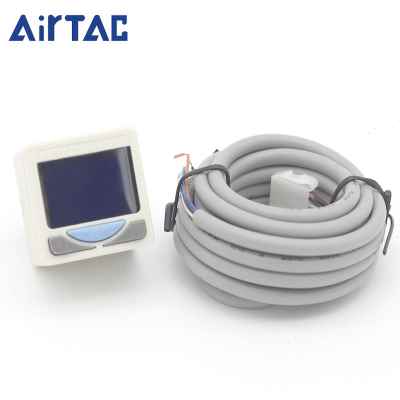 亚德客数显压力表DPS1-0q1020 正负压-0.1-0.1KPA 精密开关传感器