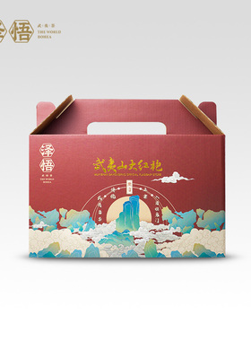 泽悟-坚守大红袍480g 大红袍官方旗舰店联名款浓香型礼盒装