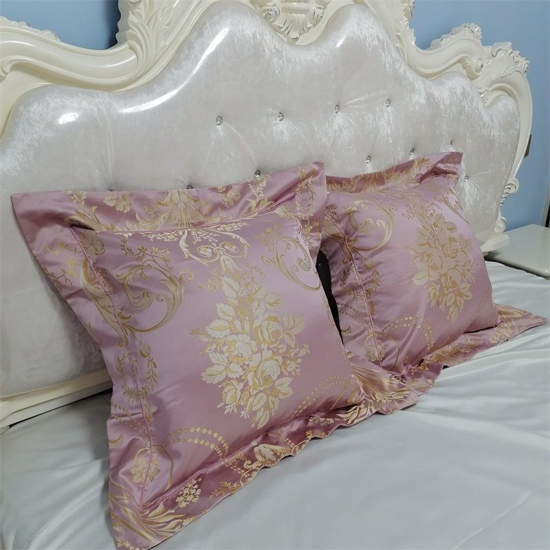 奢华欧式抱枕靠垫套不含芯60x60豪华结婚床头镂空宽边靠枕大红+大