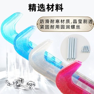 骆欧大道速滑冰刀套短道保护套脱位滑冰鞋冰刀套软刀套可行走