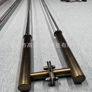 门把手水晶透明不锈钢把手玻璃门拉手定制中式别墅入户推拉门把手