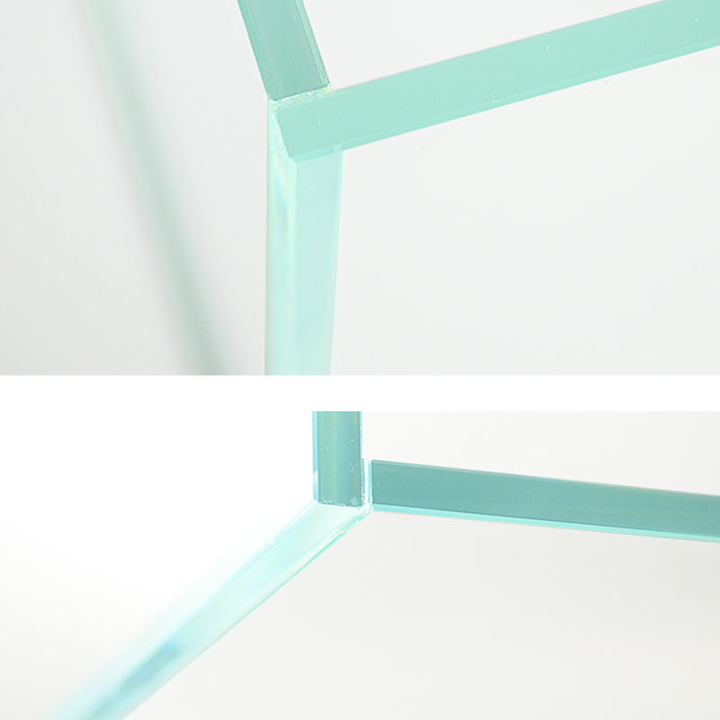 定制金晶超白缸玻璃鱼缸长方形中小型客厅家用裸缸桌面草缸1.2米