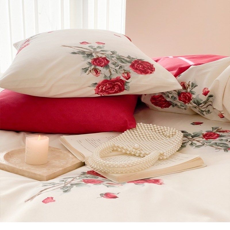 一米八乘两米被套四件套4全棉135米床上160x210被罩180x200cm