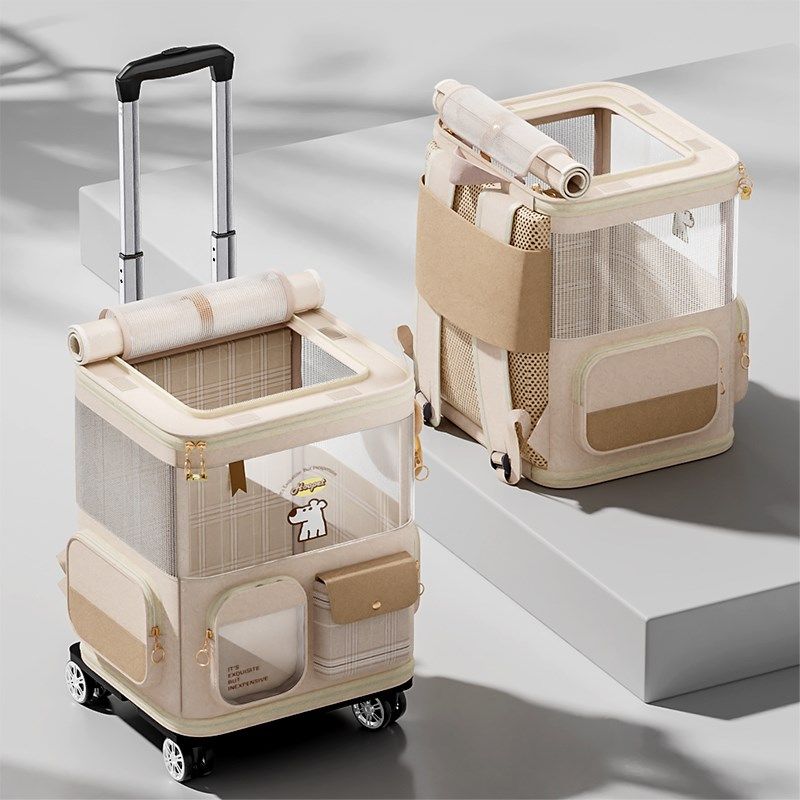 猫包外出便携双肩轻便款猫咪拉杆箱狗背包大容量猫箱宠物出行用品,宠物/宠物食品及用品,背包/箱包,淘宝优惠券,粉丝福利购,淘宝优惠卷